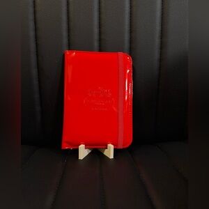 Coach Glossy Red Leather Wallet